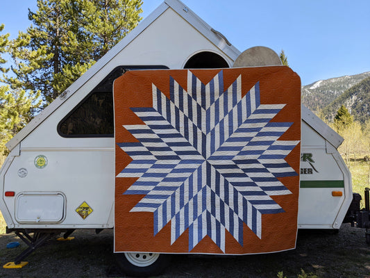 Plains and Pine - PP-04 Commonwealth Star Quilt Pattern