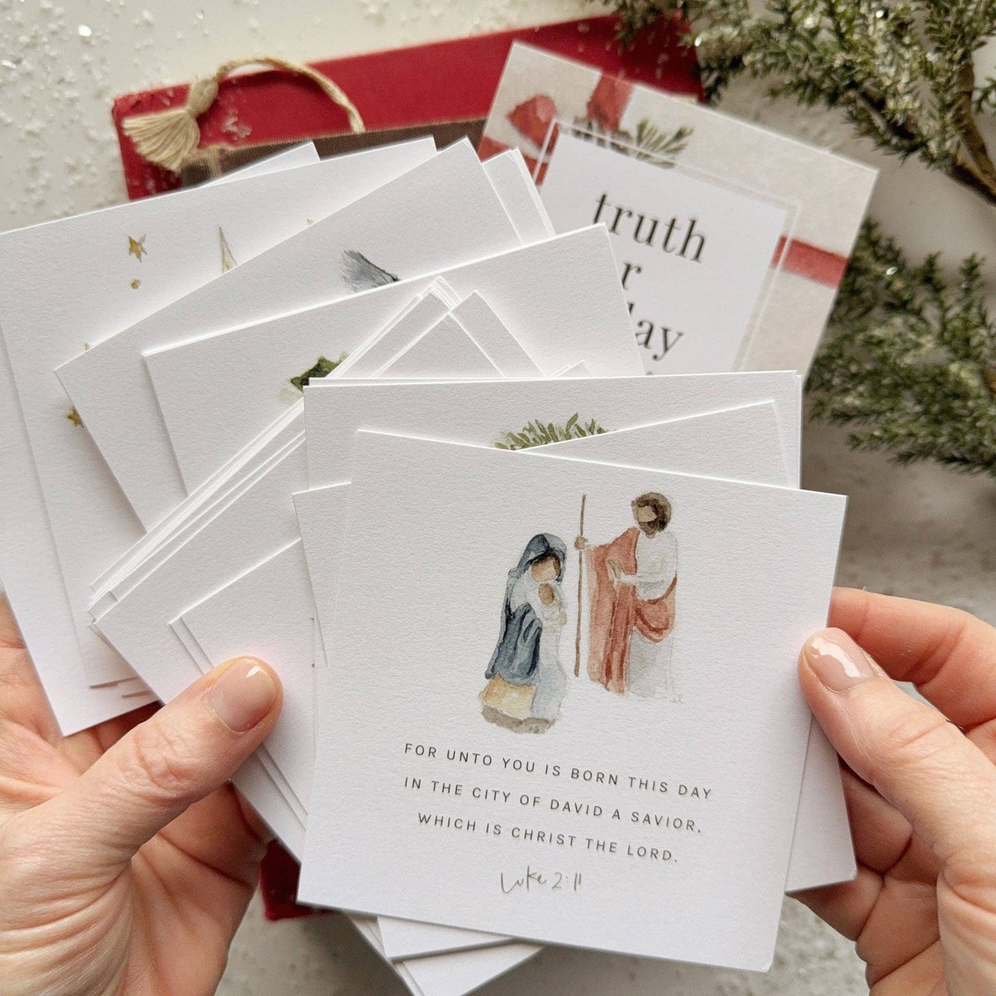 emily lex studio - Christmas gift truth for today cards
