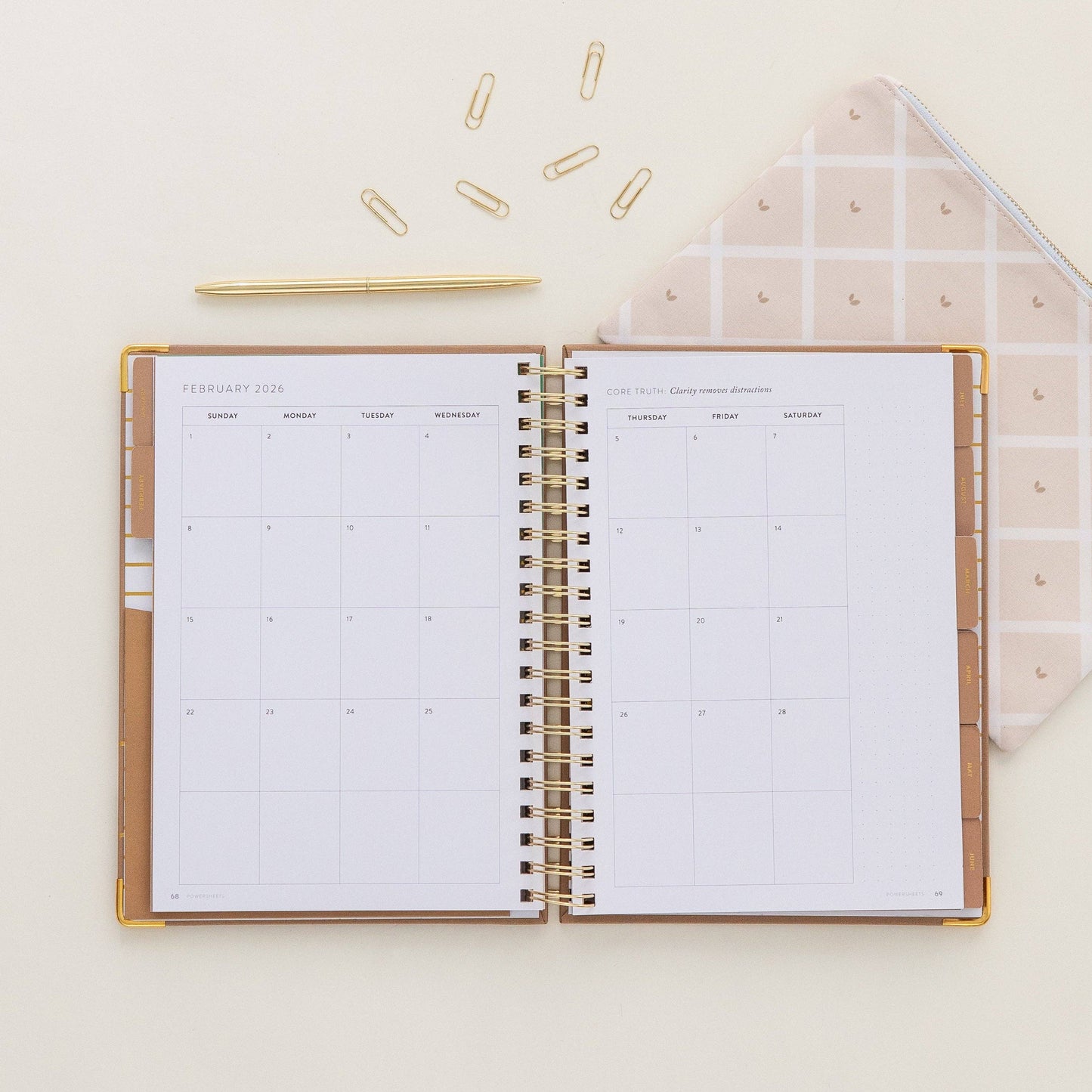 Cultivate What Matters - 2026 One-Year PowerSheets® Goal Planner | Acorn