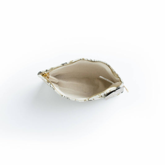 Flowerie - Dabble Tool Bag | Woven Zippered Pouch in Vintage Floral