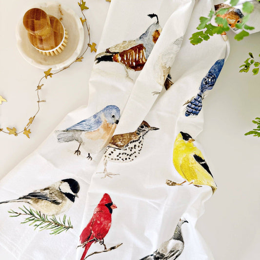 emily lex studio - Birds tea towel