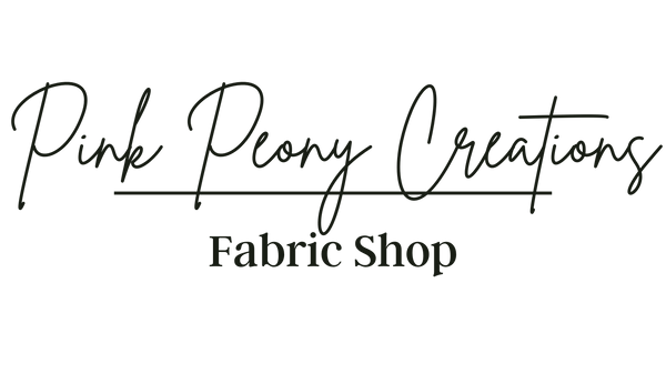 Pink Peony Fabric Shop logo