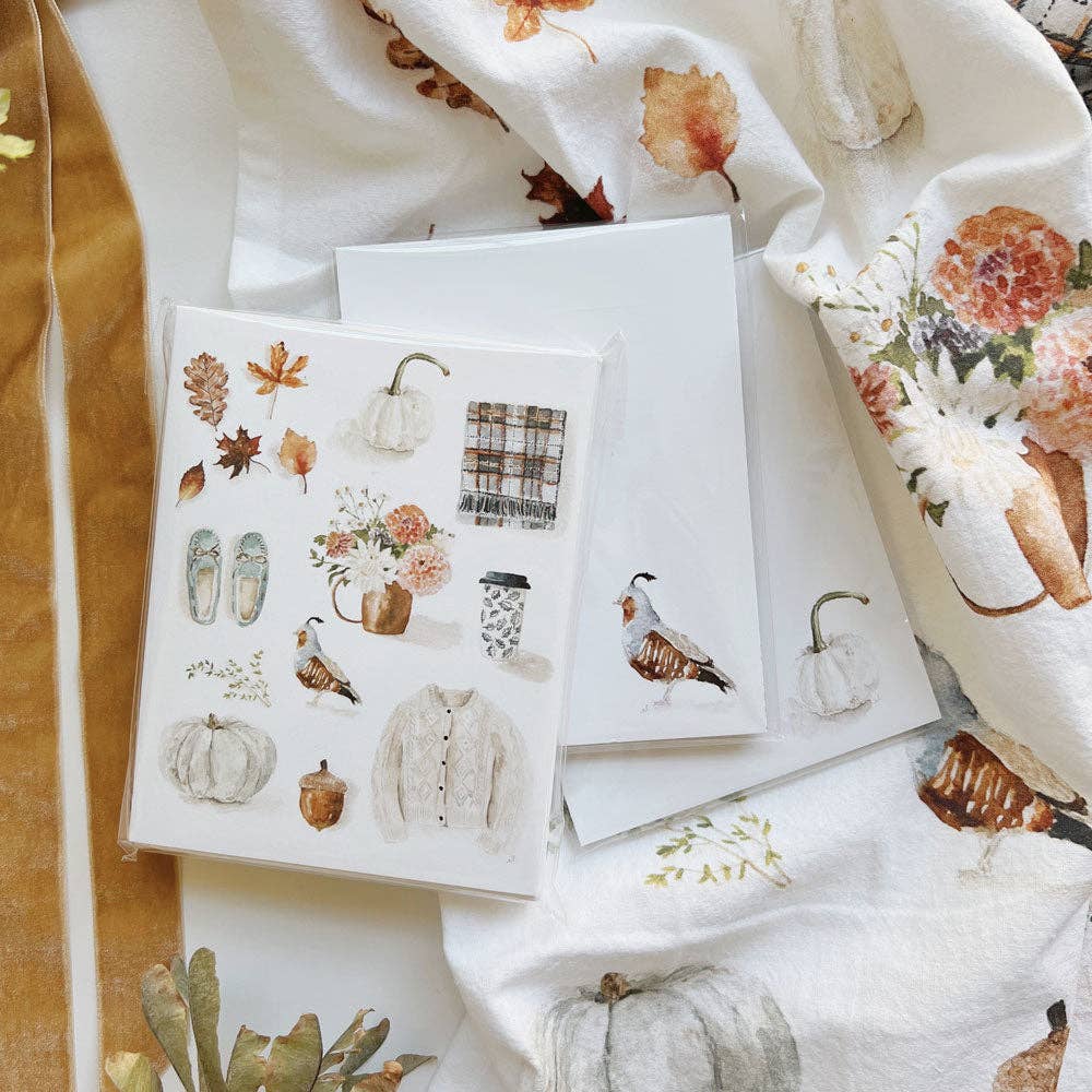 emily lex studio - Autumn tea towel