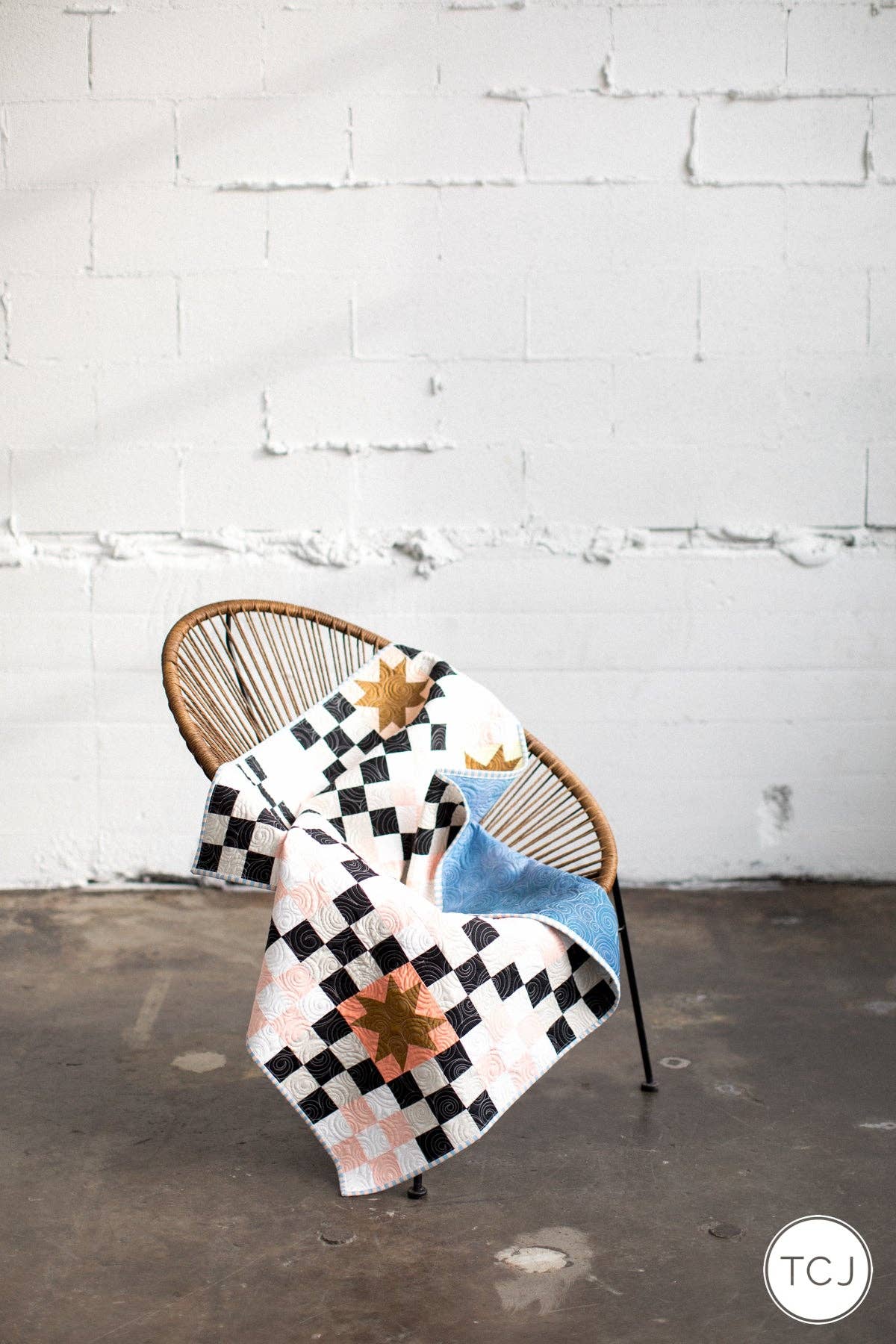 Campfire Glow Quilt Printed Paper Pattern | Then Came June