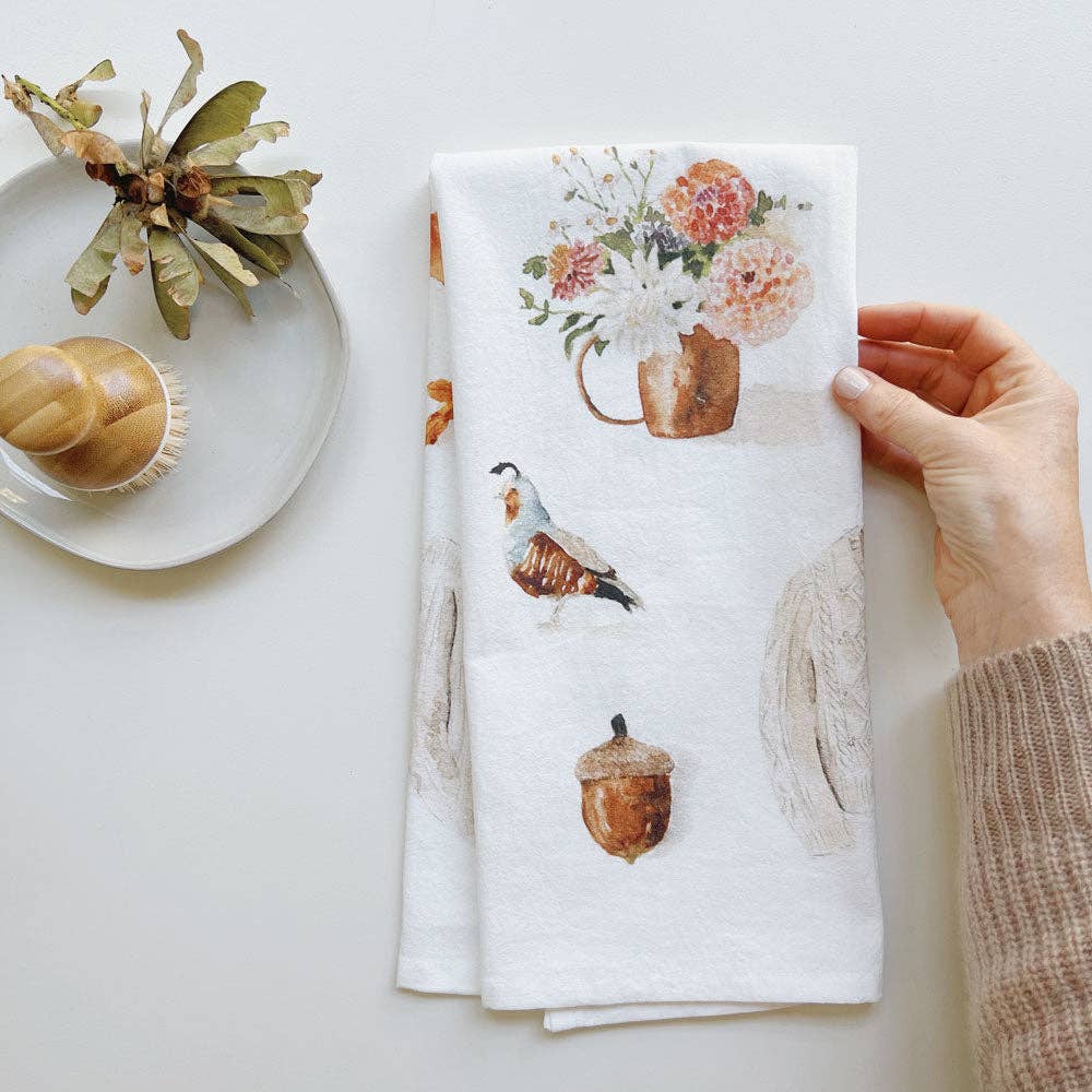 emily lex studio - Autumn tea towel