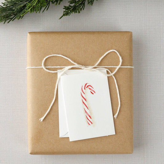 emily lex studio - Candy cane mini notecard