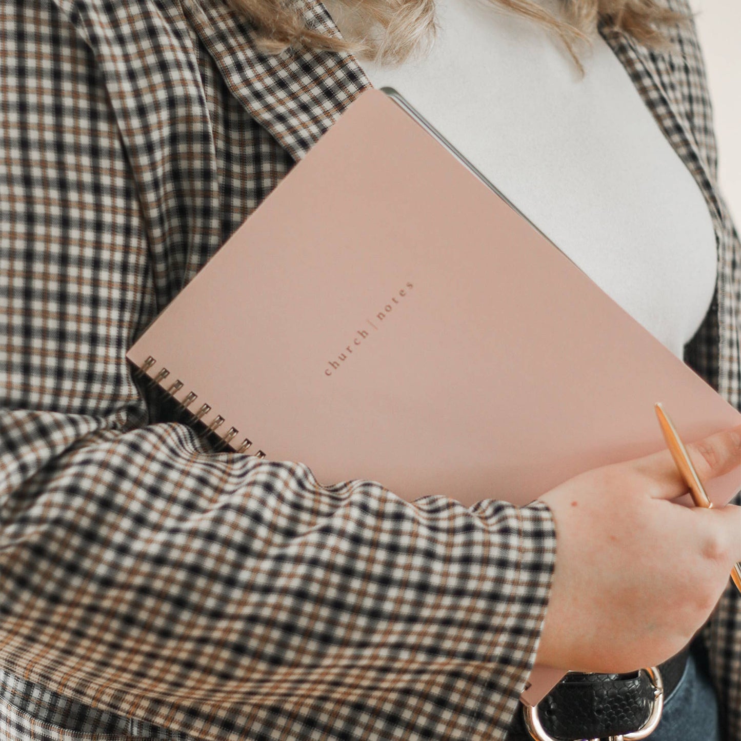 Church Notes Co. - Blush Church Notes Bible Study Notebook