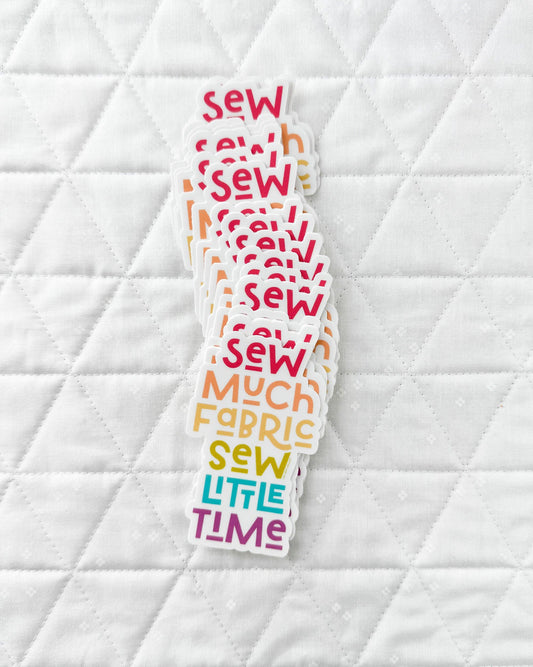 Cotton and Joy - Sew Much Fabric Sticker