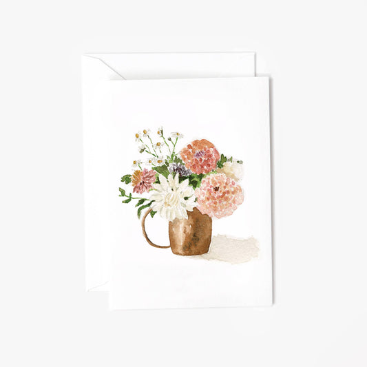 emily lex studio - Dahlia mini notecard