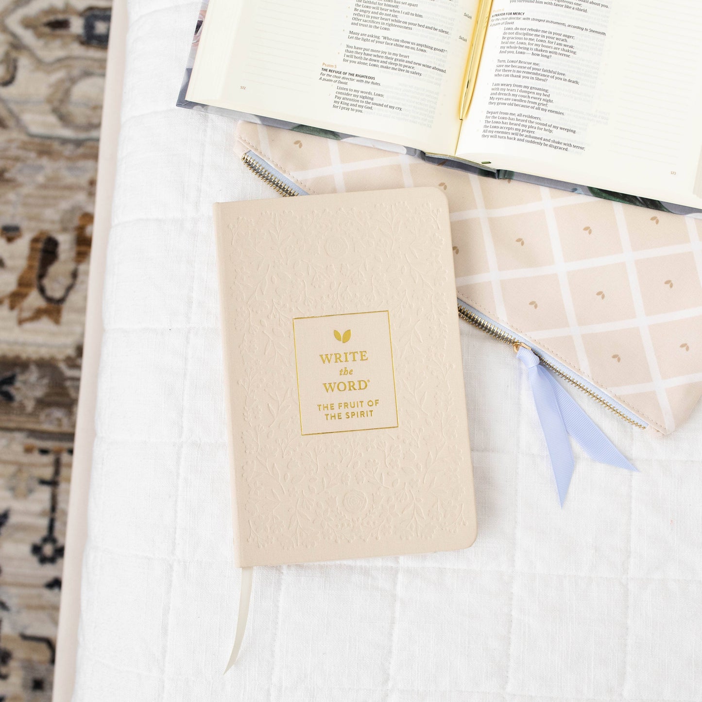 Cultivate What Matters - Write the Word® Journal | Fruit of the Spirit Natural Linen