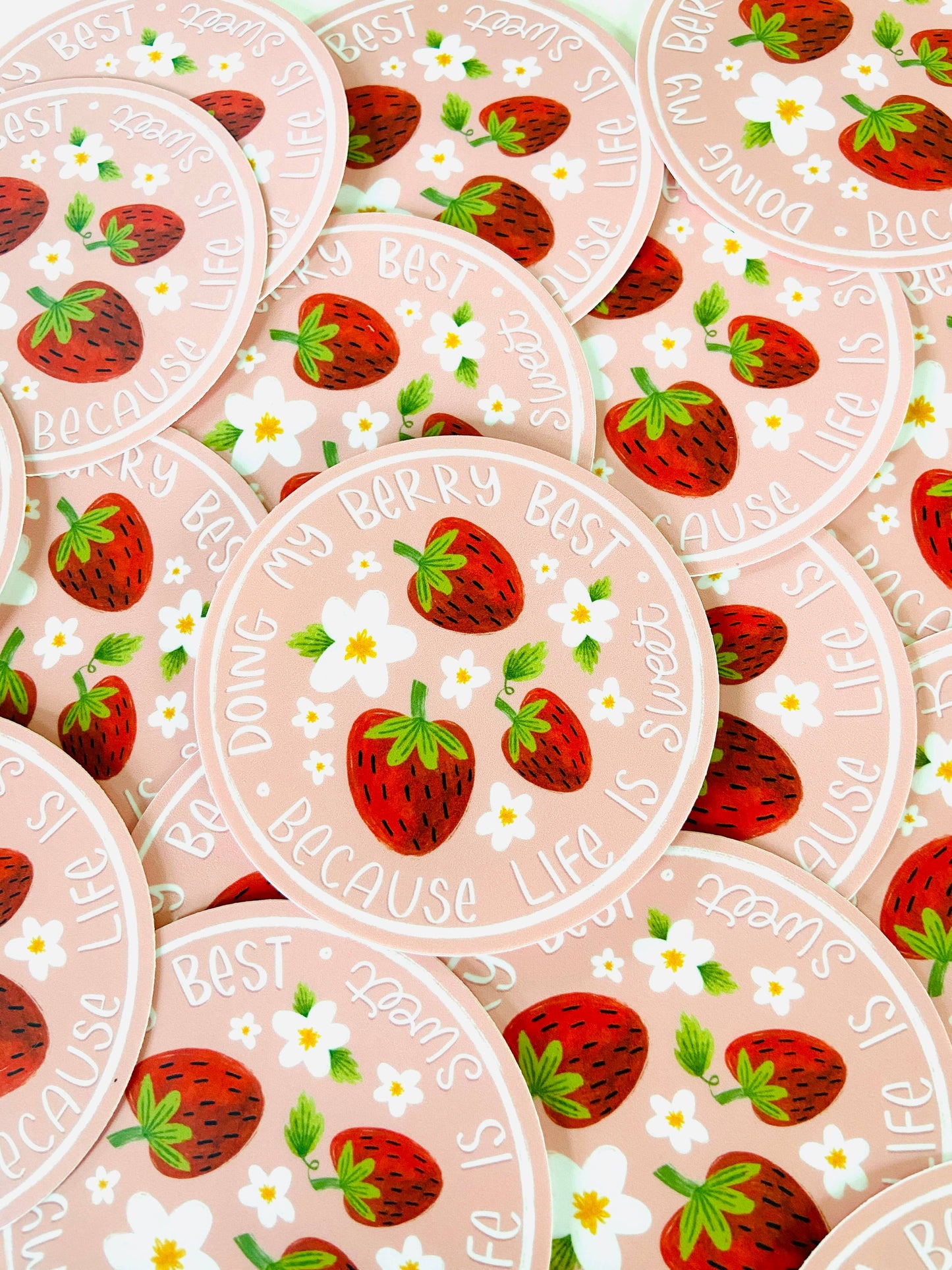 Makerie Day - Doing my Berry Best Sticker