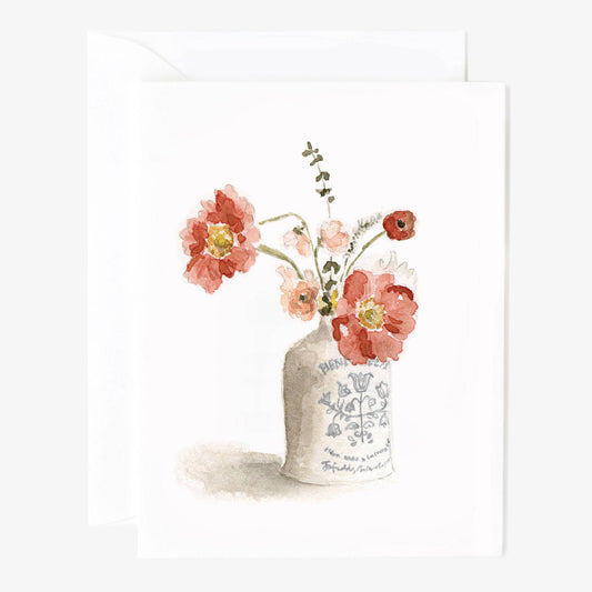emily lex studio - Vintage bouquet notecards