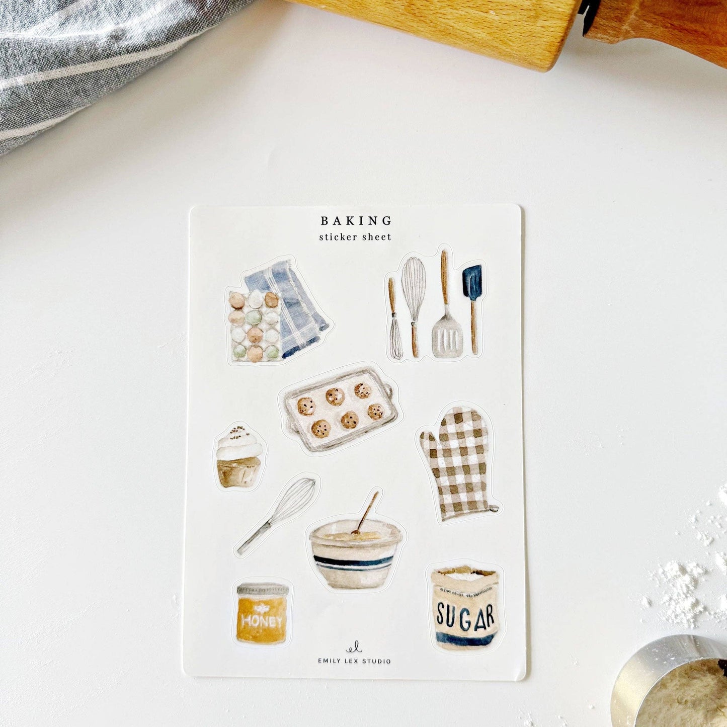 emily lex studio - Baking sticker sheet