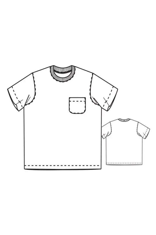 Merchant and Mills - The Tee Shirt Sewing Pattern 36-46