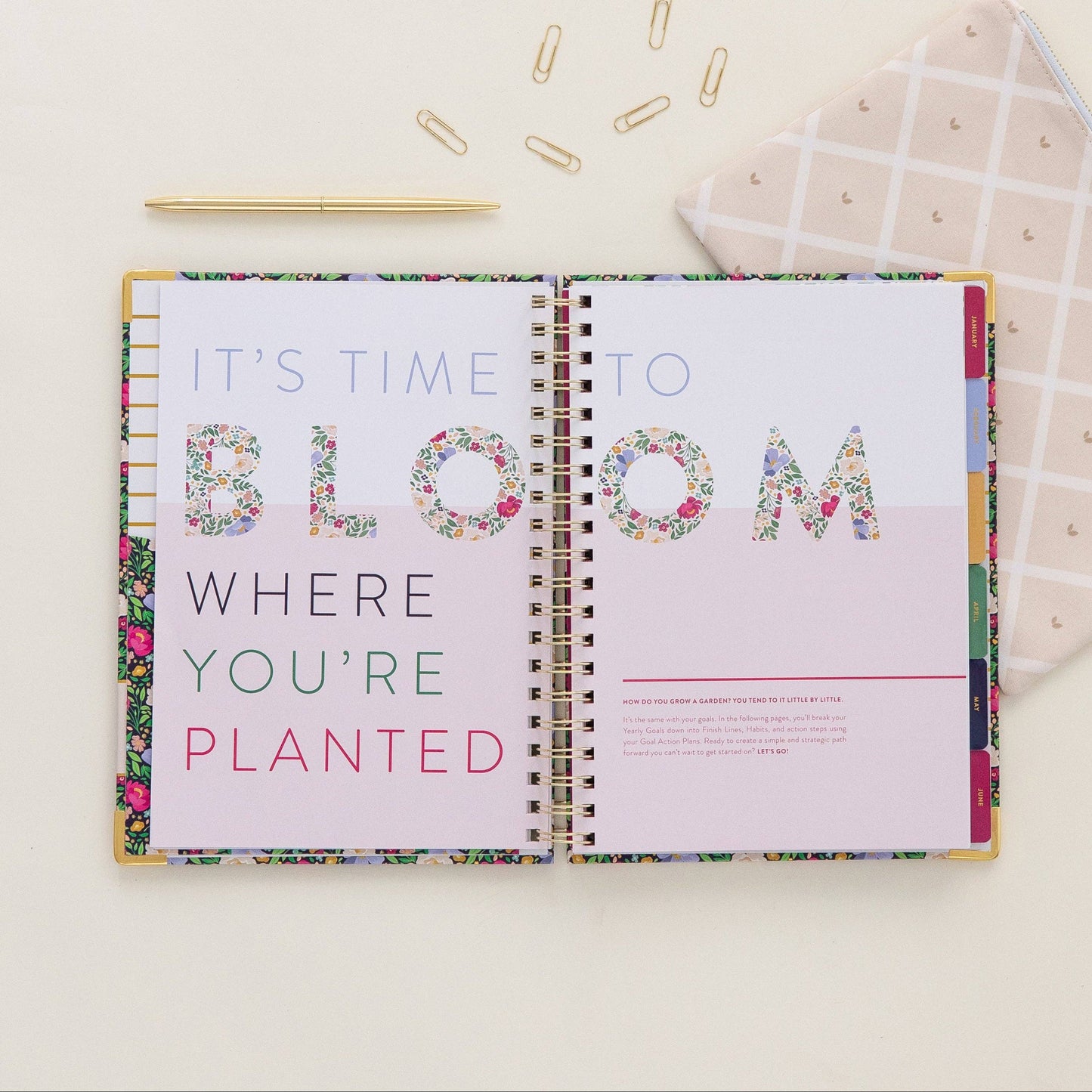Cultivate What Matters - 2026 One-Year PowerSheets® Goal Planner | Leaf