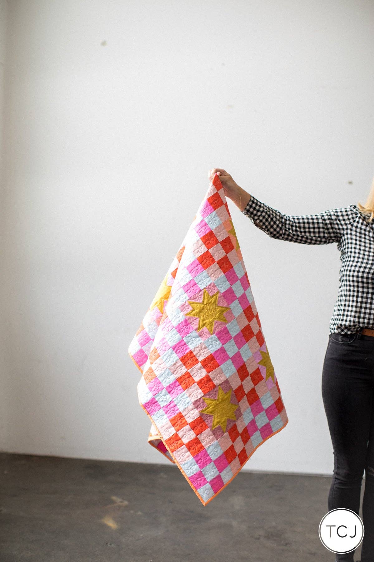 Campfire Glow Quilt Printed Paper Pattern | Then Came June