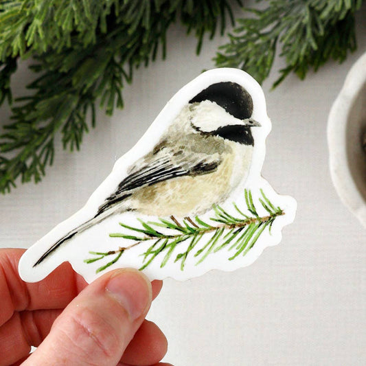 emily lex studio - Chickadee sticker