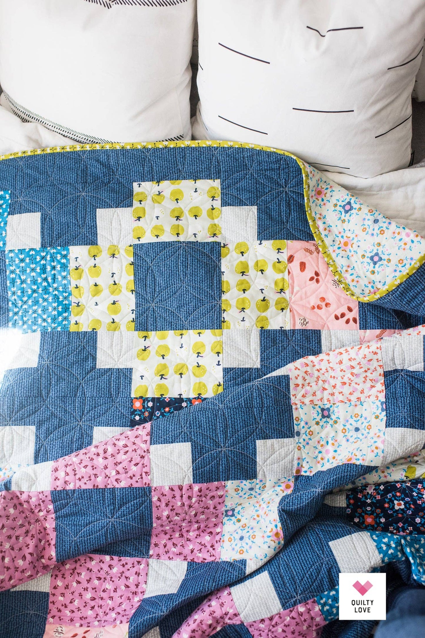 Quilty Love - Hopscotch II PAPER Quilt Pattern