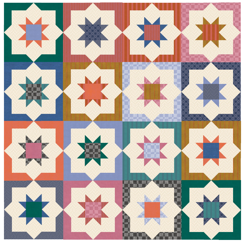 Penelope Handmade - Gertrude Quilt Pattern | Paper Pattern