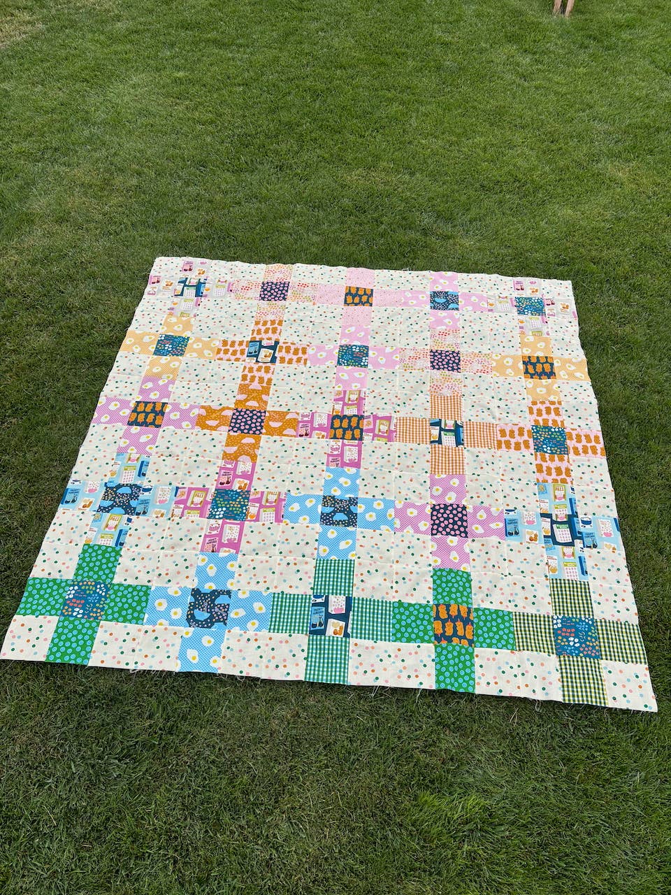 Layer Cake Nine Patch Quilt Pattern - Printed