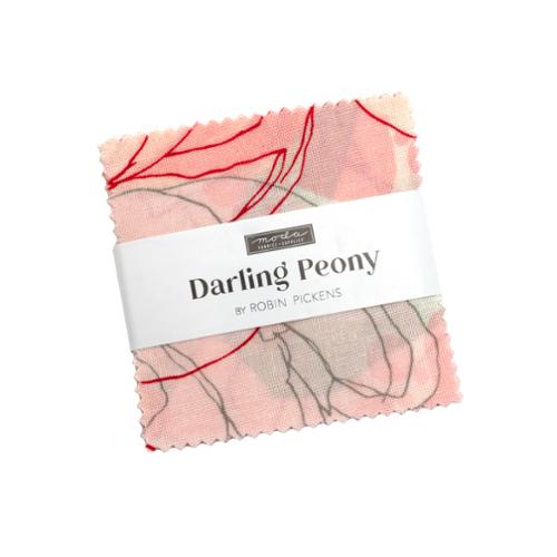 Darling Peony Mini Charm Pack | MODA | By Robin Pickens