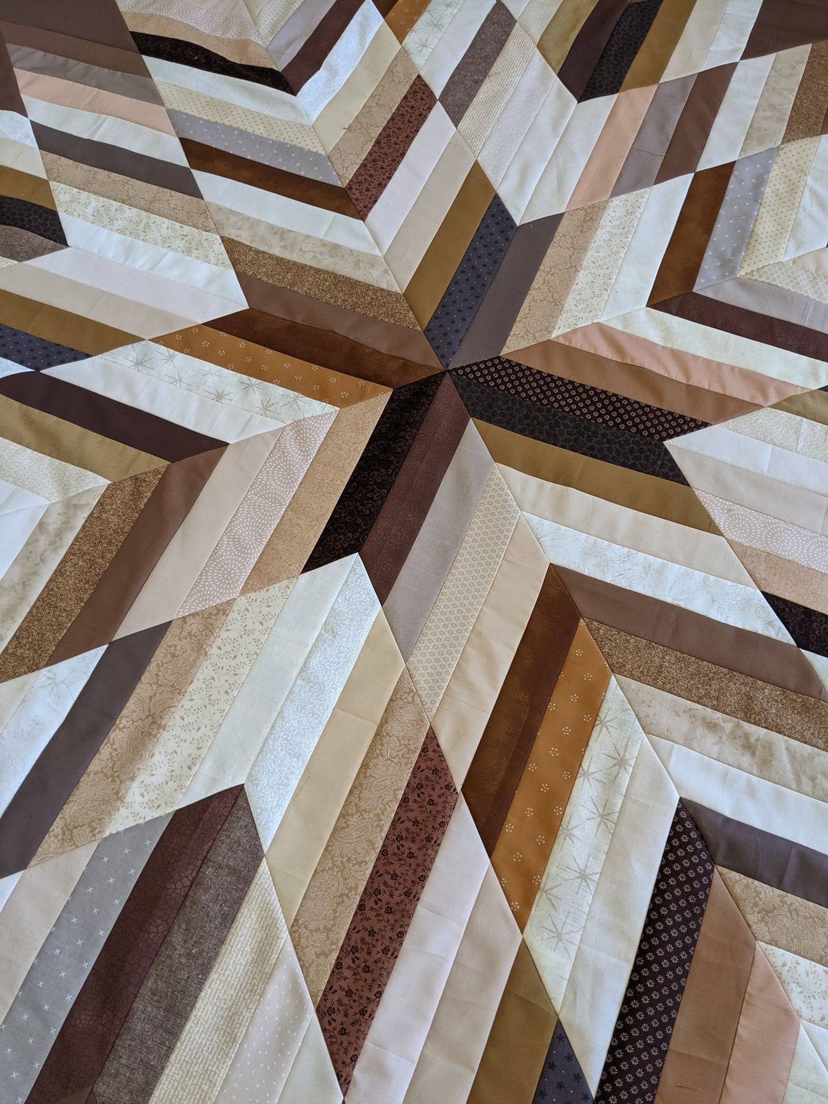 Plains and Pine - PP-04 Commonwealth Star Quilt Pattern