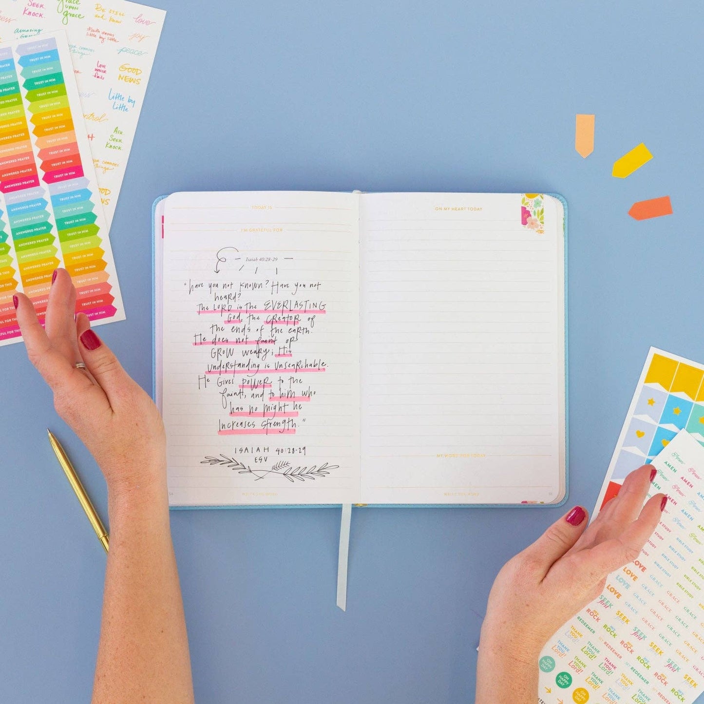 Cultivate What Matters - Write The Word® | Refresh Your Mind (Linen)