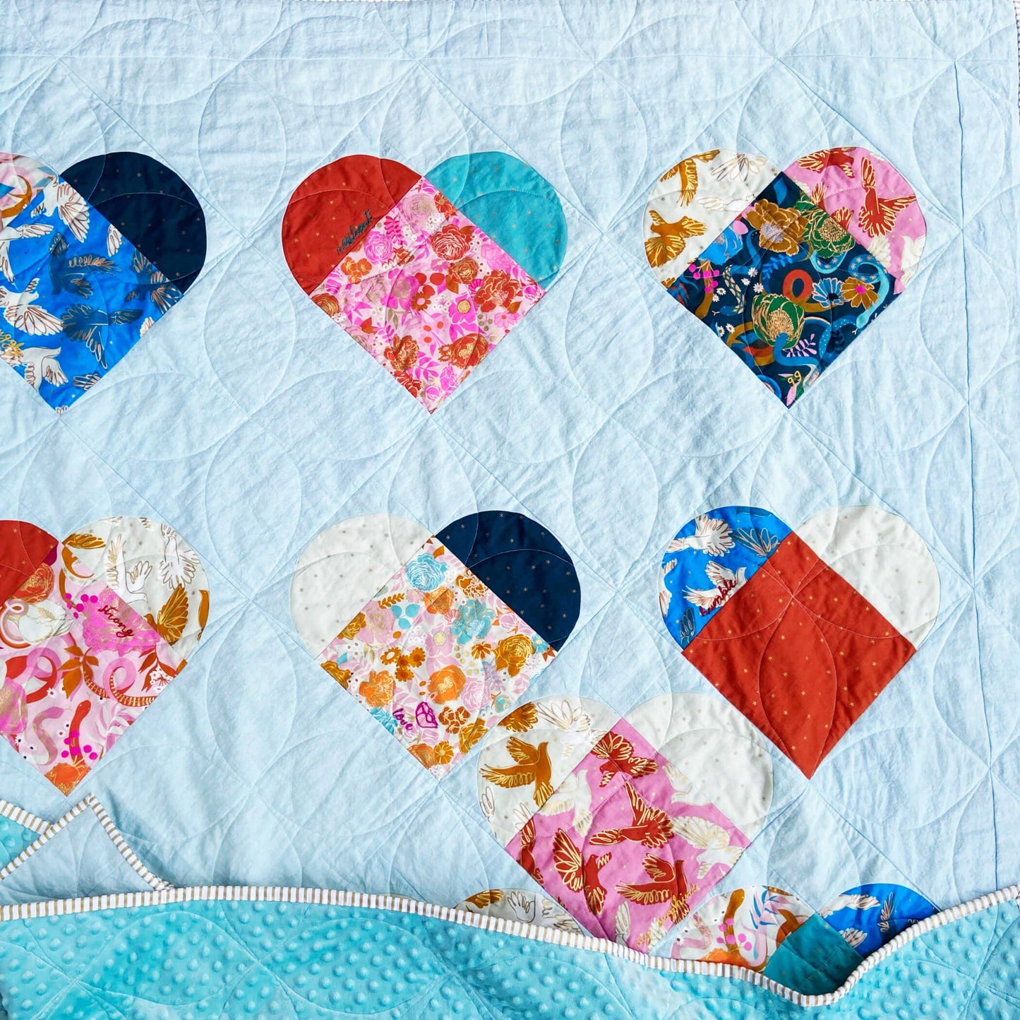 Megan Collins Quilt Design - Love and Stitches Quilt Pattern