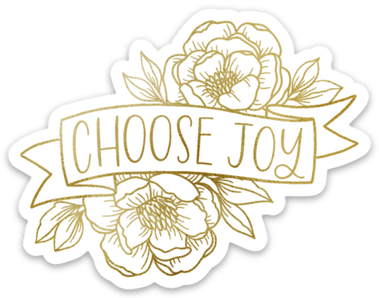 Elyse Breanne Design - Choose Joy Sticker 3x2in