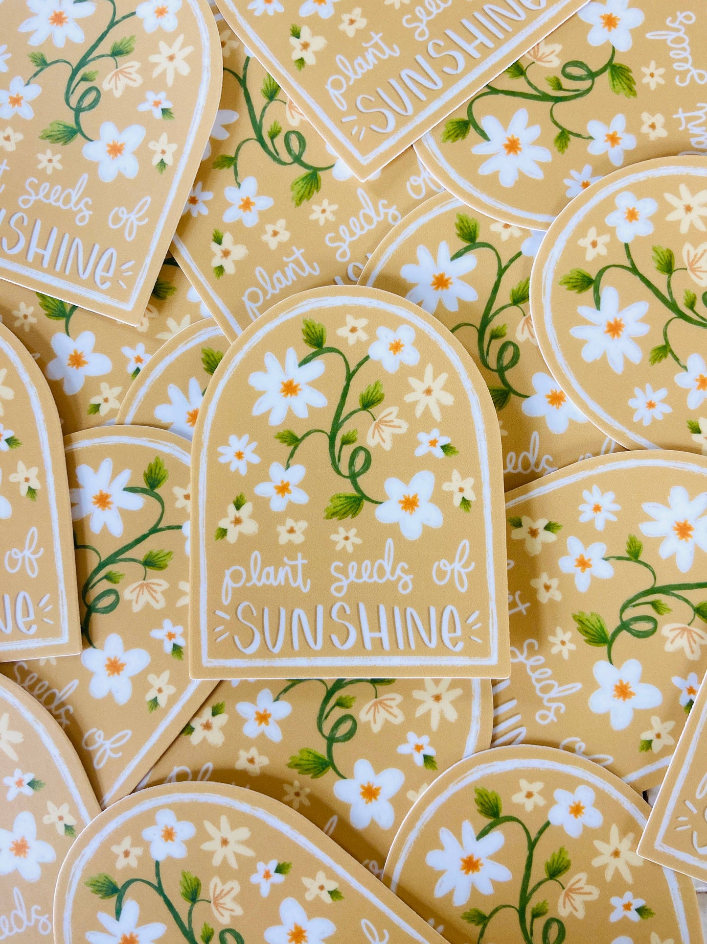 Makerie Day - Plant Seeds of Sunshine Sticker