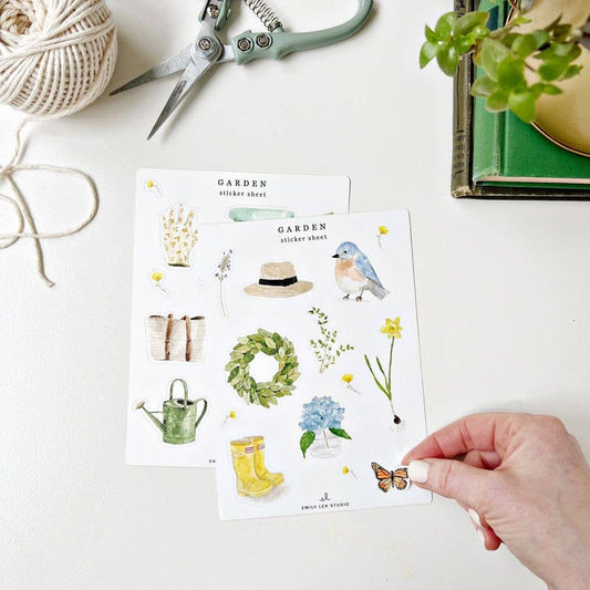 emily lex studio - Garden sticker sheets