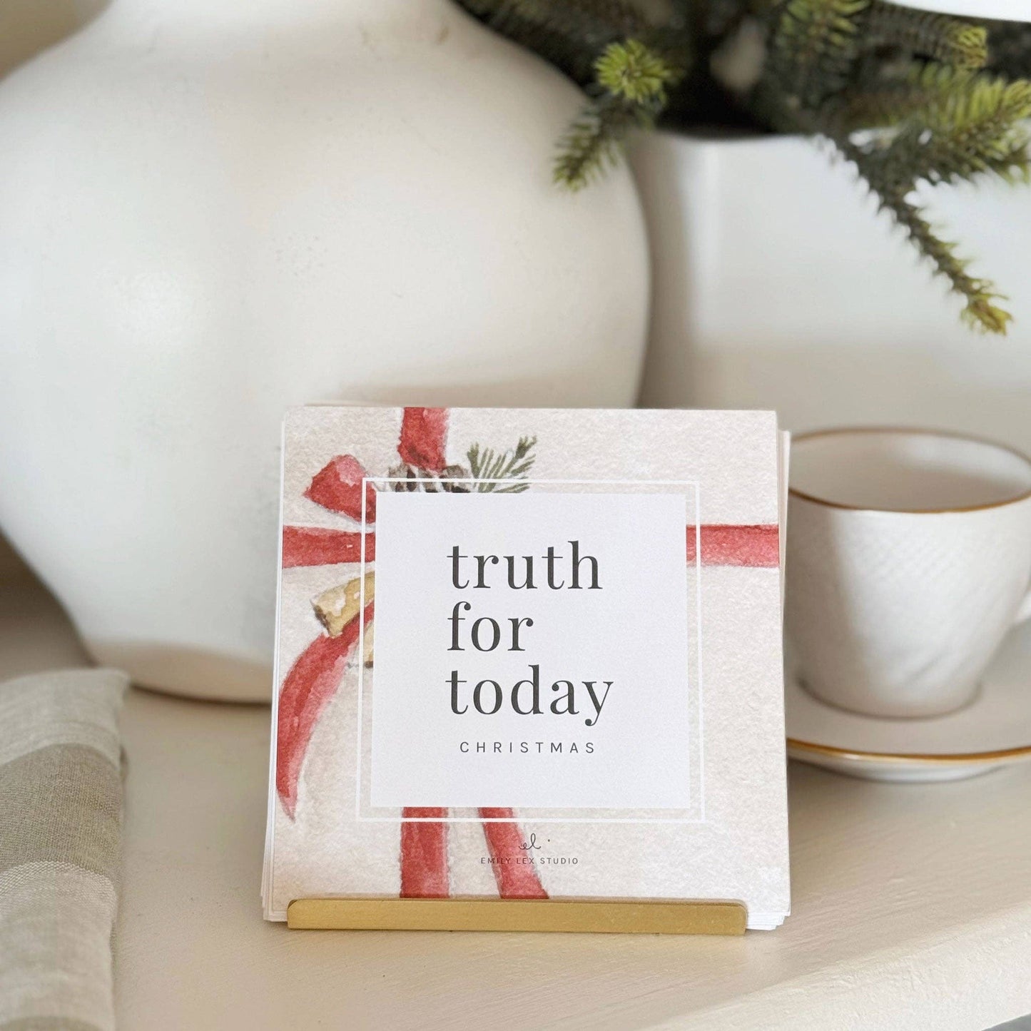 emily lex studio - Christmas gift truth for today cards