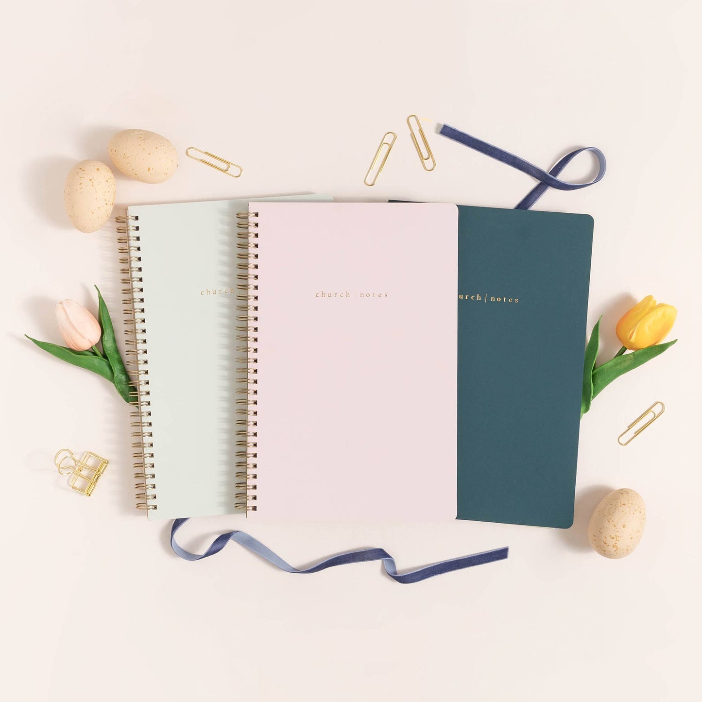 Church Notes Co. - Blush Church Notes Bible Study Notebook