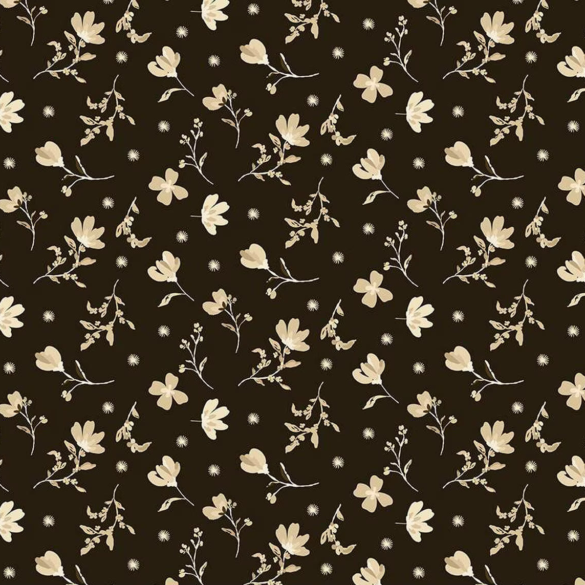 Floral Espresso | Morning Latte | Riley and Blake Designs