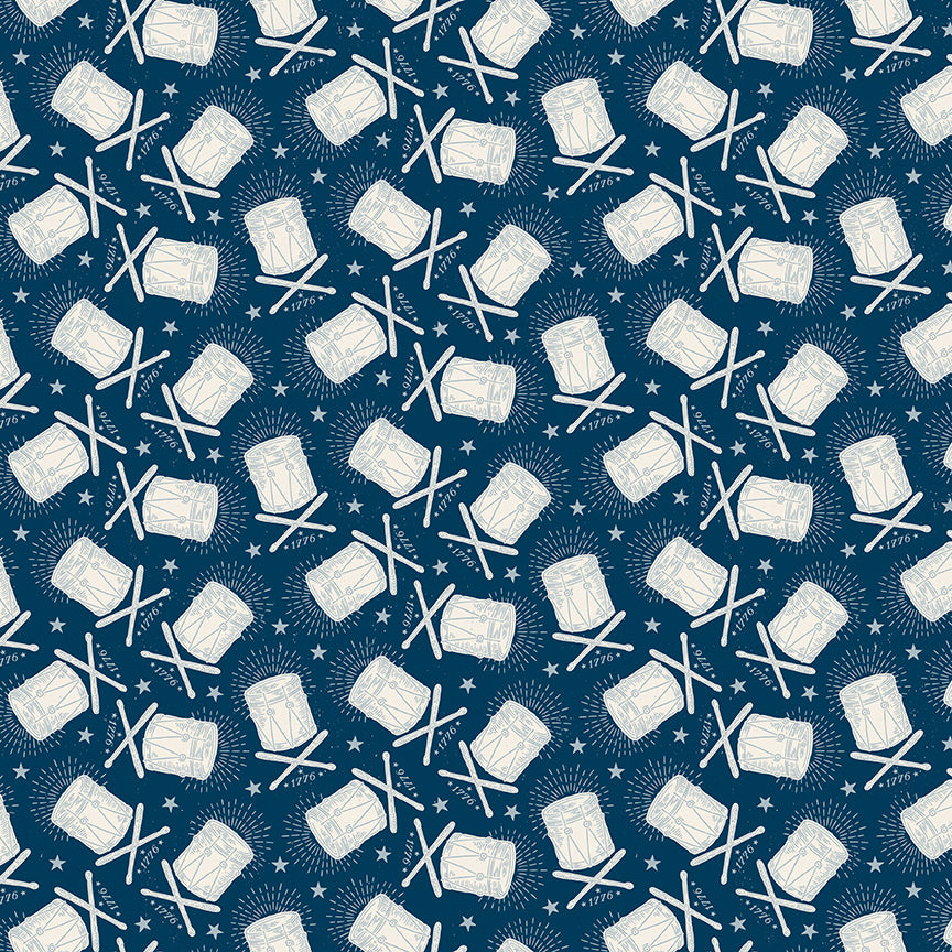 Drums Oxford | Independence | Riley Blake Designs