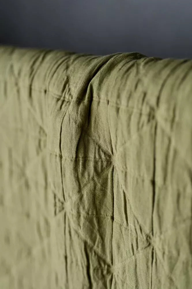Merchant and Mills - Rushes Green Jacquard Cotton