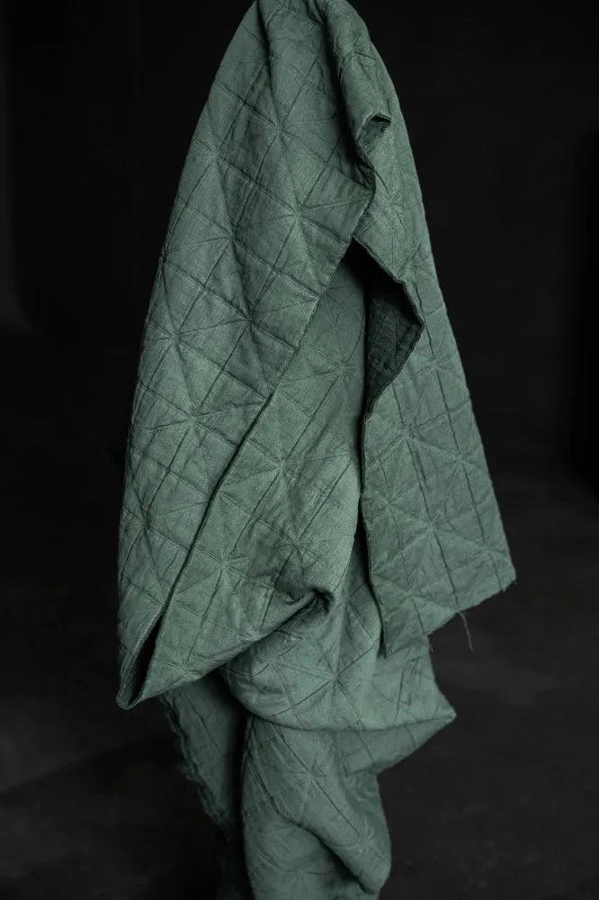 Merchant and Mills - Viridian Jacquard Cotton