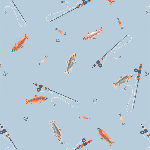 Perfect Catch Mist | Flannel | Happy Camper | Maureen Cracknell