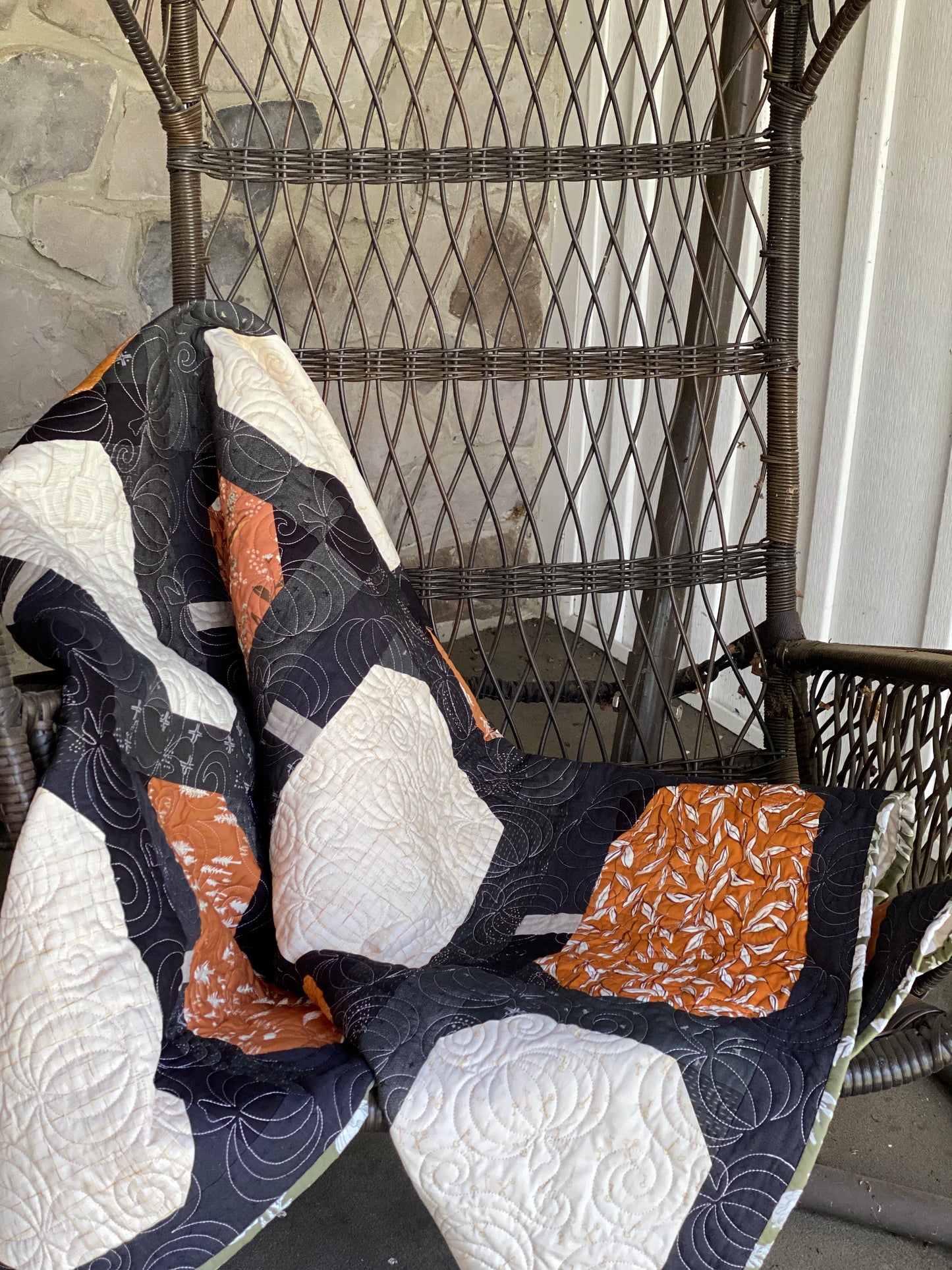 Scrappy Pumpkin Quilt Kit