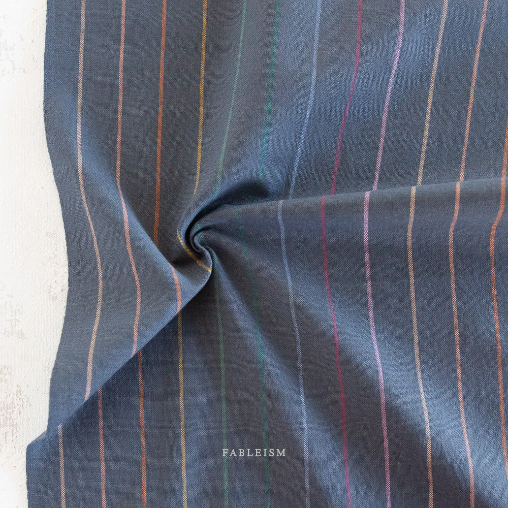 Lucky Loom | Skinny Stripe in Dark Rainbow | Fableism