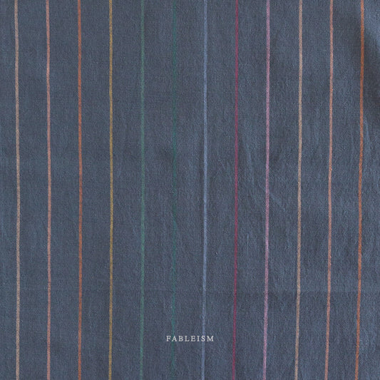Lucky Loom | Skinny Stripe in Dark Rainbow | Fableism