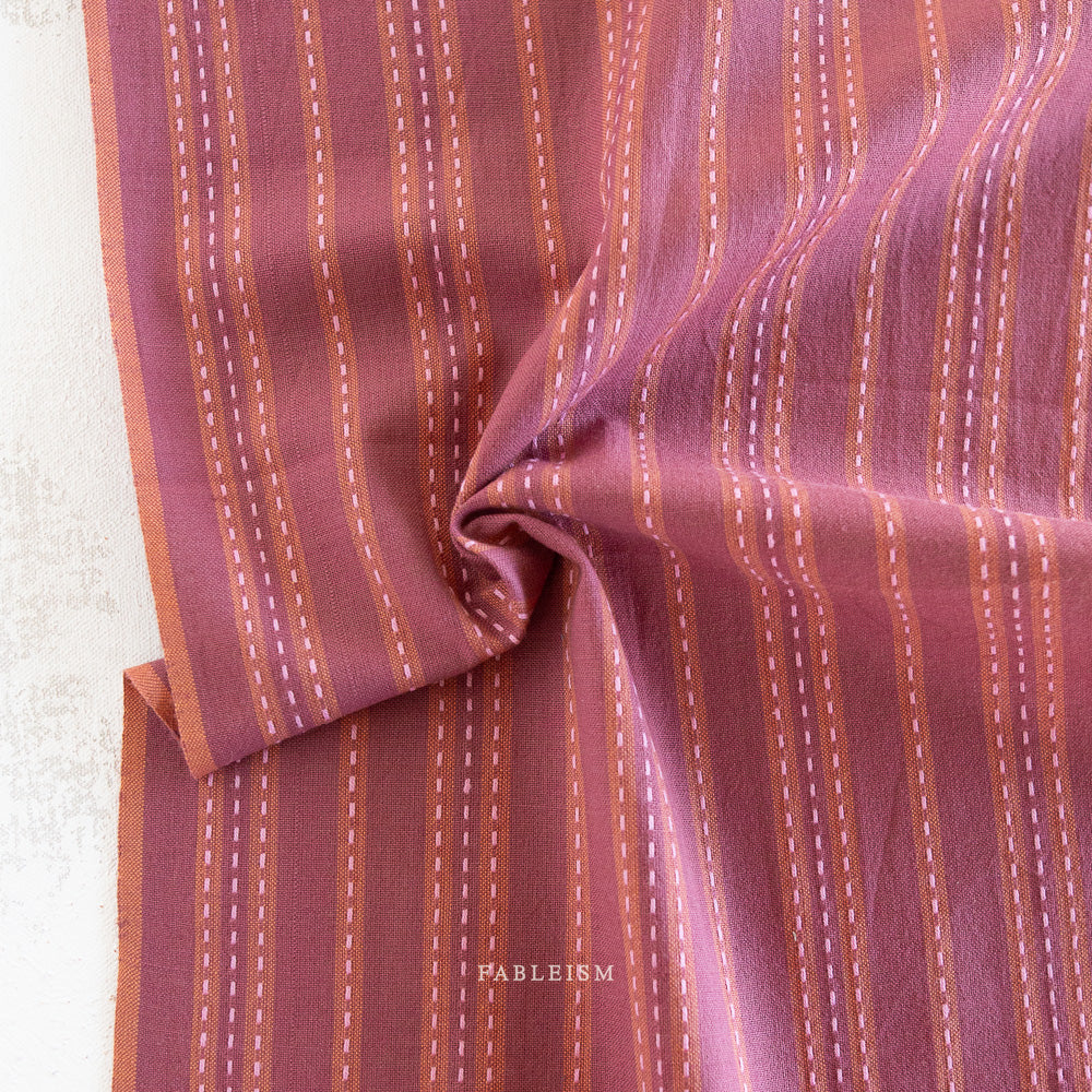 Lucky Loom | Stitch Stripe in Blackberry | Fableism