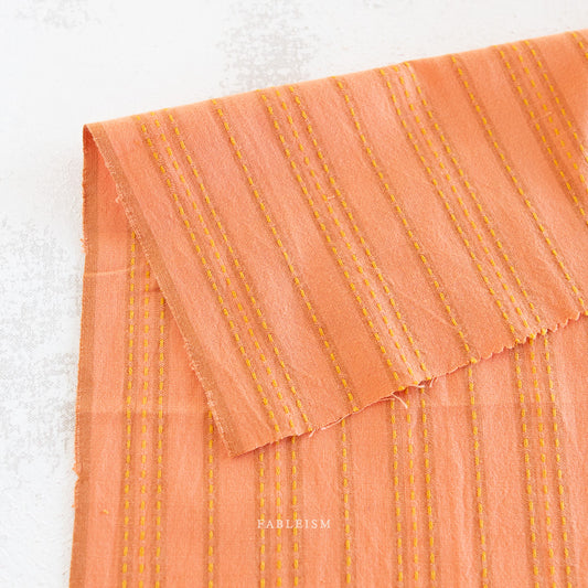 Lucky Loom | Stitch Stripe in Ginger | Fableism