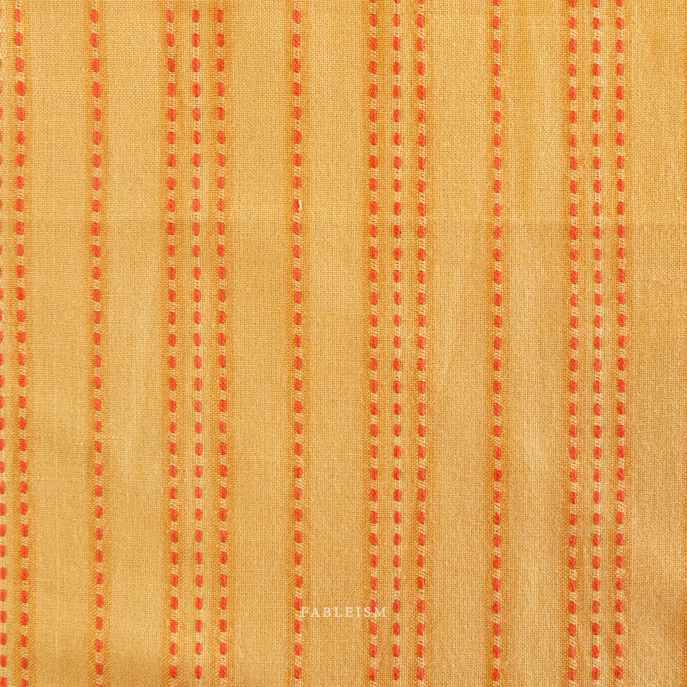 Lucky Loom | Stitch Stripe in Turmeric | Fableism