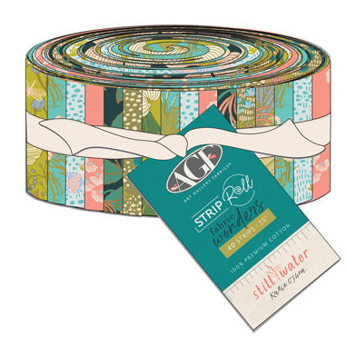 2.5" Strips | Stillwater| Strip Roll Fabric Wonders | Designed by Katie O'Shea