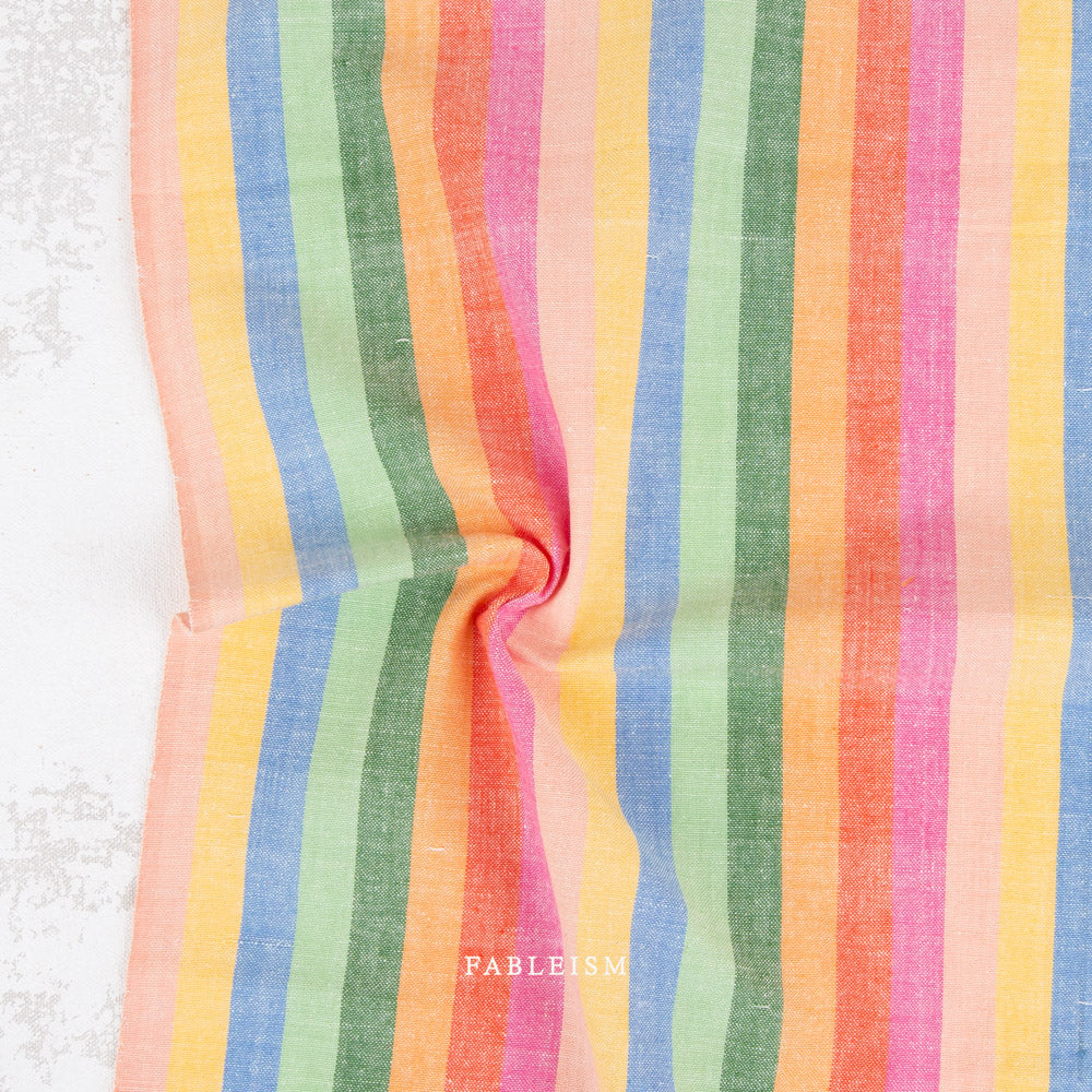 Pre-Order | 1/2″ Meadow Stripe in Wildflower | SWM-201-MST-WILDFLOWER | Swedish Meadow | Fableism Supply Co.