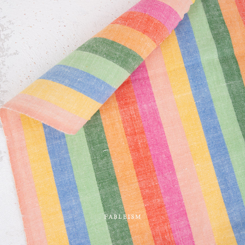 Pre-Order | 1/2″ Meadow Stripe in Wildflower | SWM-201-MST-WILDFLOWER | Swedish Meadow | Fableism Supply Co.