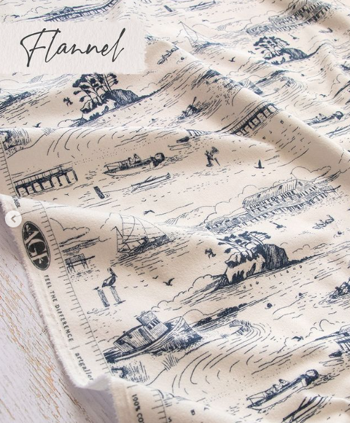 Seaside Dusk | Flannel