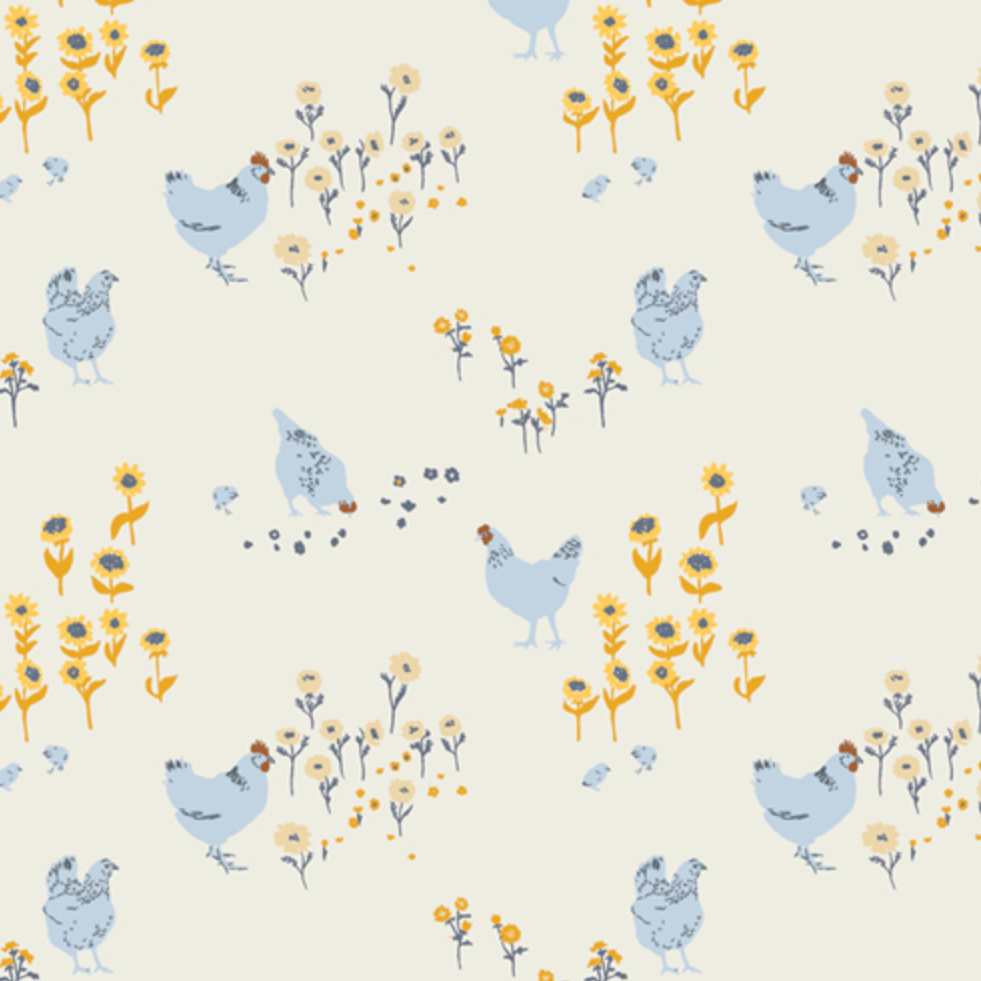 Hens and Chicks | Potager | Flannel