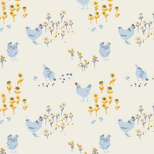 Hens and Chicks | Potager | Flannel